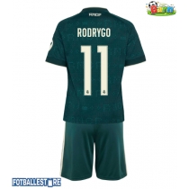 Real Madrid Rodrygo Goes #11 Bortedraktsett Barn 2026-27 Kortermet (+ Korte bukser)